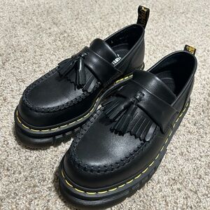 Dr. Martens Black Tassel Loafers